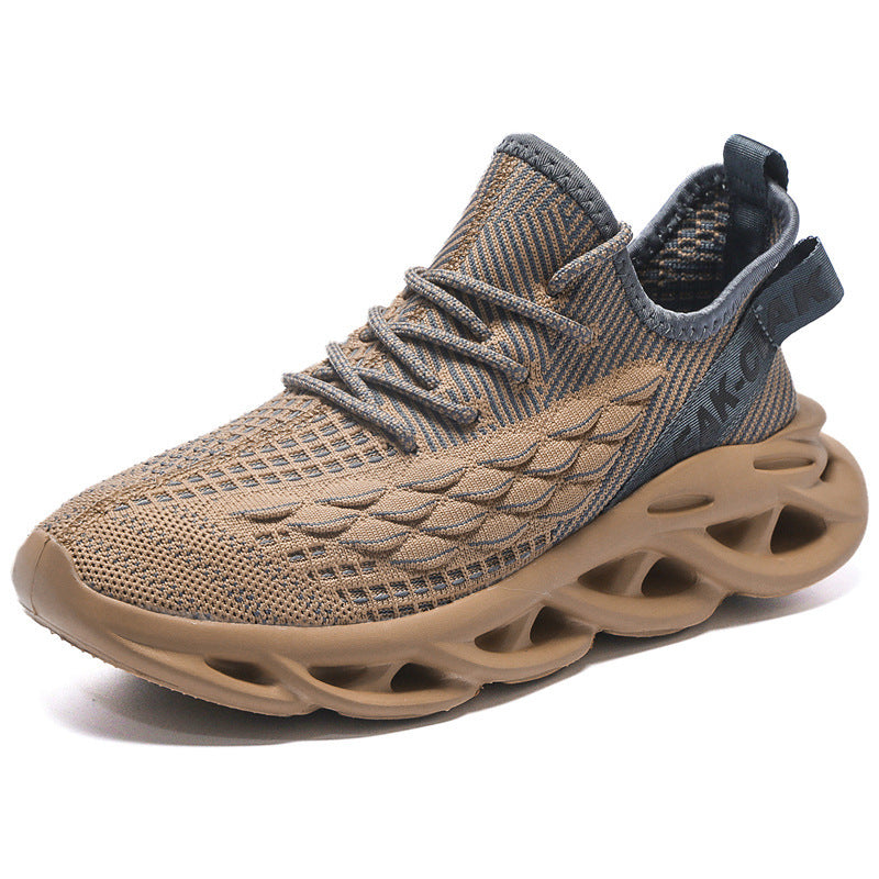 Damen Sportliche Leichtgewicht Sneaker mit atmungsaktiver Mesh-Oberfläche und ergonomischer Dämpfung R&B