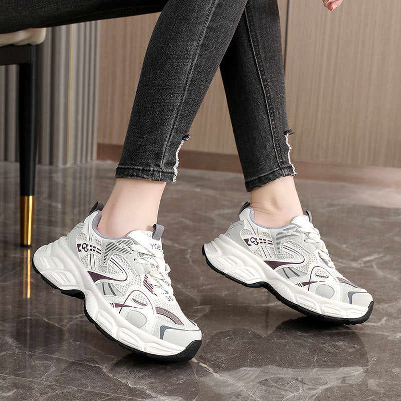 Damen Sportliche Sneakers mit innovativem Design und stoßdämpfender Sohle R&B