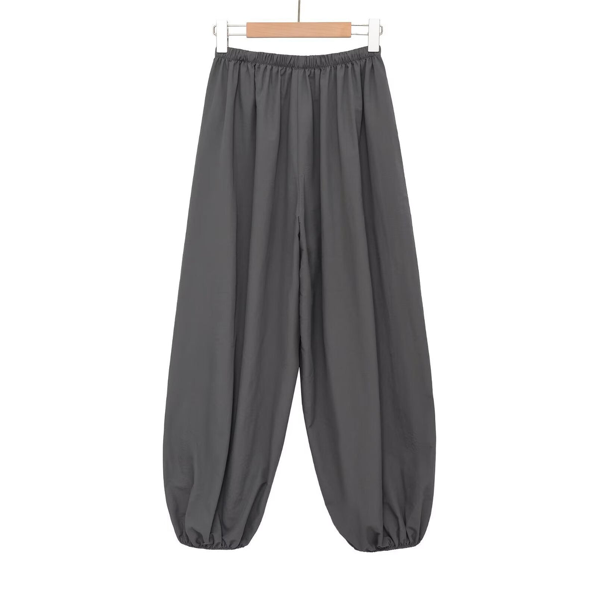 Damen Sportliche Sweatpants mit elastischem Bund und weiten Beinen R&B
