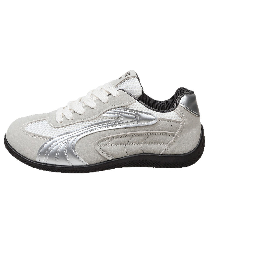 Damen Sportliche Sneakers mit atmungsaktiver Oberflächenstruktur und weicher Dämpfung R&B