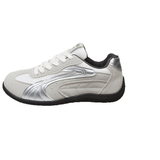 Damen Sportliche Sneakers mit atmungsaktiver Oberflächenstruktur und weicher Dämpfung R&B