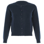 Damen Kuscheliger Cardigan mit feiner Strickstruktur und knöpfbarem Design R&B