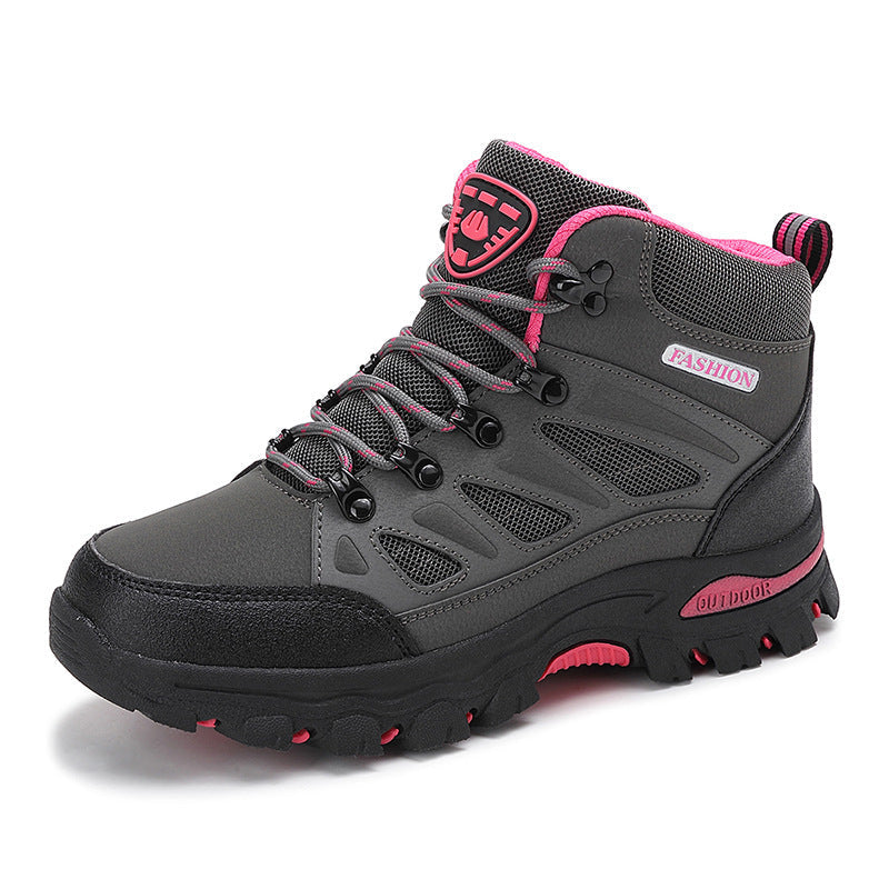 Damen Outdoor-Wanderschuhe mit rutschfester Sohle und atmungsaktivem Obermaterial