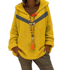 Damen Gemütlicher Kapuzenpullover R&B