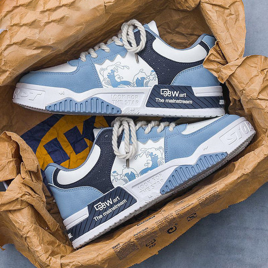 Herren Trendige Sneakers im Urban-Style mit außergewöhnlichem Design und komfortabler Sohle R&B