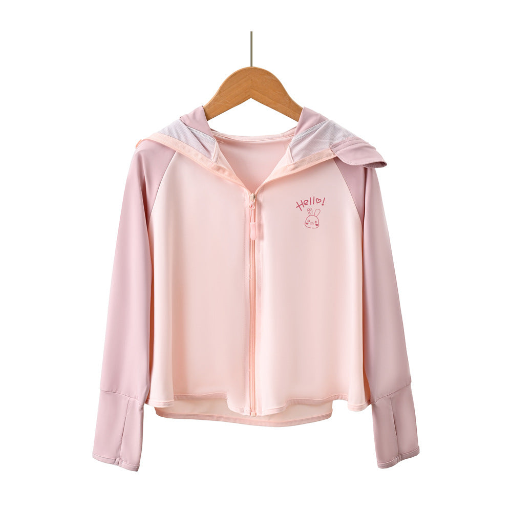 Damen Leichte Kapuzenjacke mit tierischem Aufdruck R&B