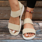 Damen Sportliche Sandalen mit verstellbaren Riemen und rutschfester Sohle R&B