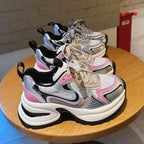 Damen Sportliche High-Top Sneakers mit dämpfendem Sohlenprofil R&B