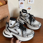 Damen Sportliche und modische Sneakers mit atmungsaktive Elemente R&B