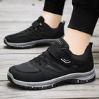 Damen Sportliche und atmungsaktive Sneakers mit Klettverschluss R&B