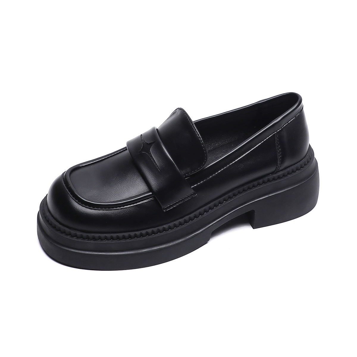 Damen Mokassin-Schuhe mit modischem Schnallenverschluss und stabiler Gummisohle