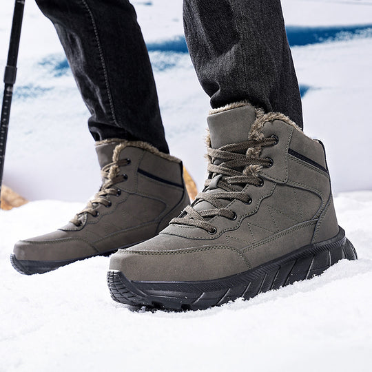 Damen Winterstiefel mit isolierendem Innenfutter und rutschfester Sohle R&B