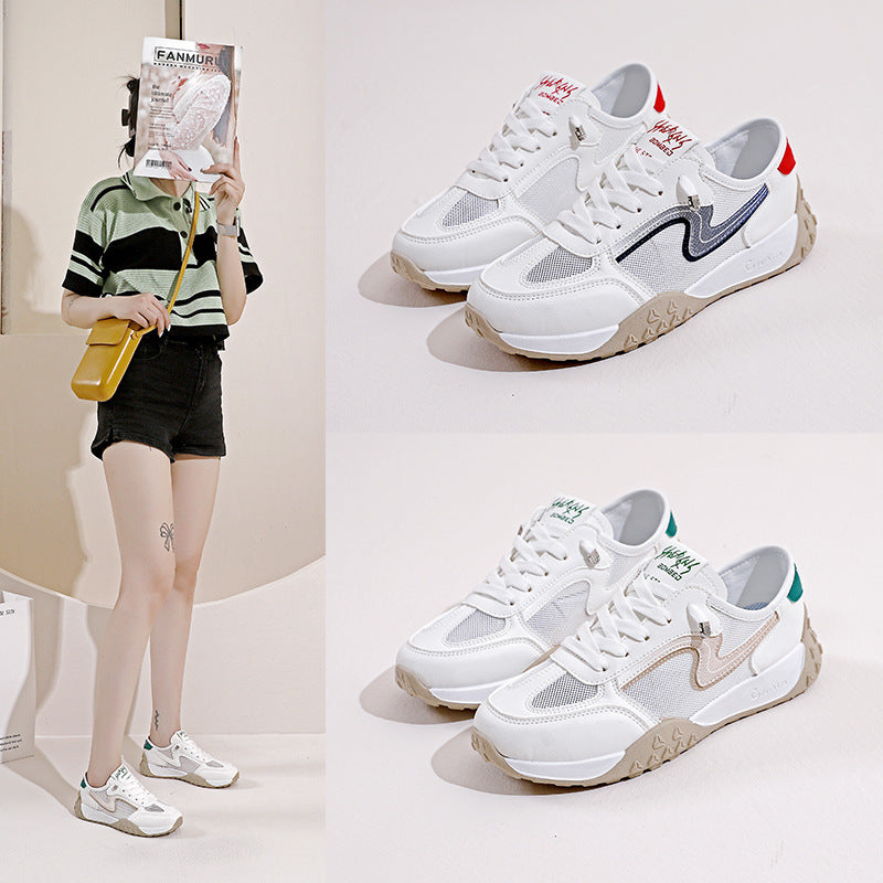 Damen Atmungsaktive Sneakers mit innovativer Dämpfungstechnologie und robustem Profil R&B