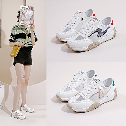 Damen Atmungsaktive Sneakers mit innovativer Dämpfungstechnologie und robustem Profil R&B