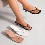 Damen Moderne Zehentrenner mit minimalistischem Design R&B