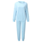Damen nan weiches Oversize-Sweatshirt und weite Relaxhose im Vintage-Washed-Finish R&B