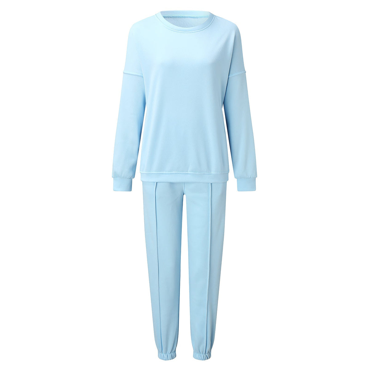 Damen nan weiches Oversize-Sweatshirt und weite Relaxhose im Vintage-Washed-Finish R&B