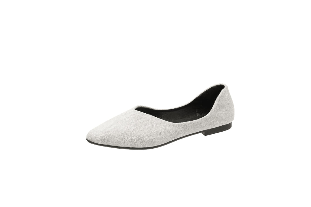 Damen Ballerinas im eleganten, minimalistischen Design mit spitzer Zehenpartie R&B