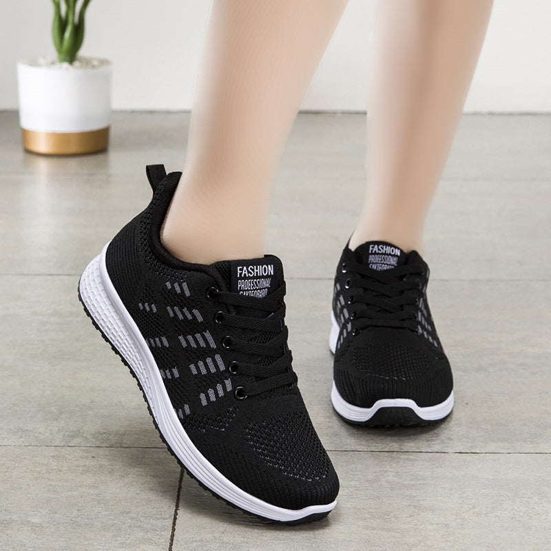 Damen bequeme und atmungsaktive Trainingsschuhe R&B