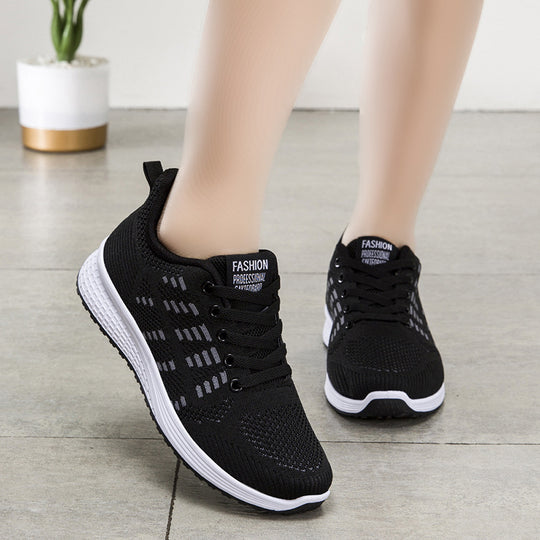 Damen bequeme und atmungsaktive Trainingsschuhe R&B