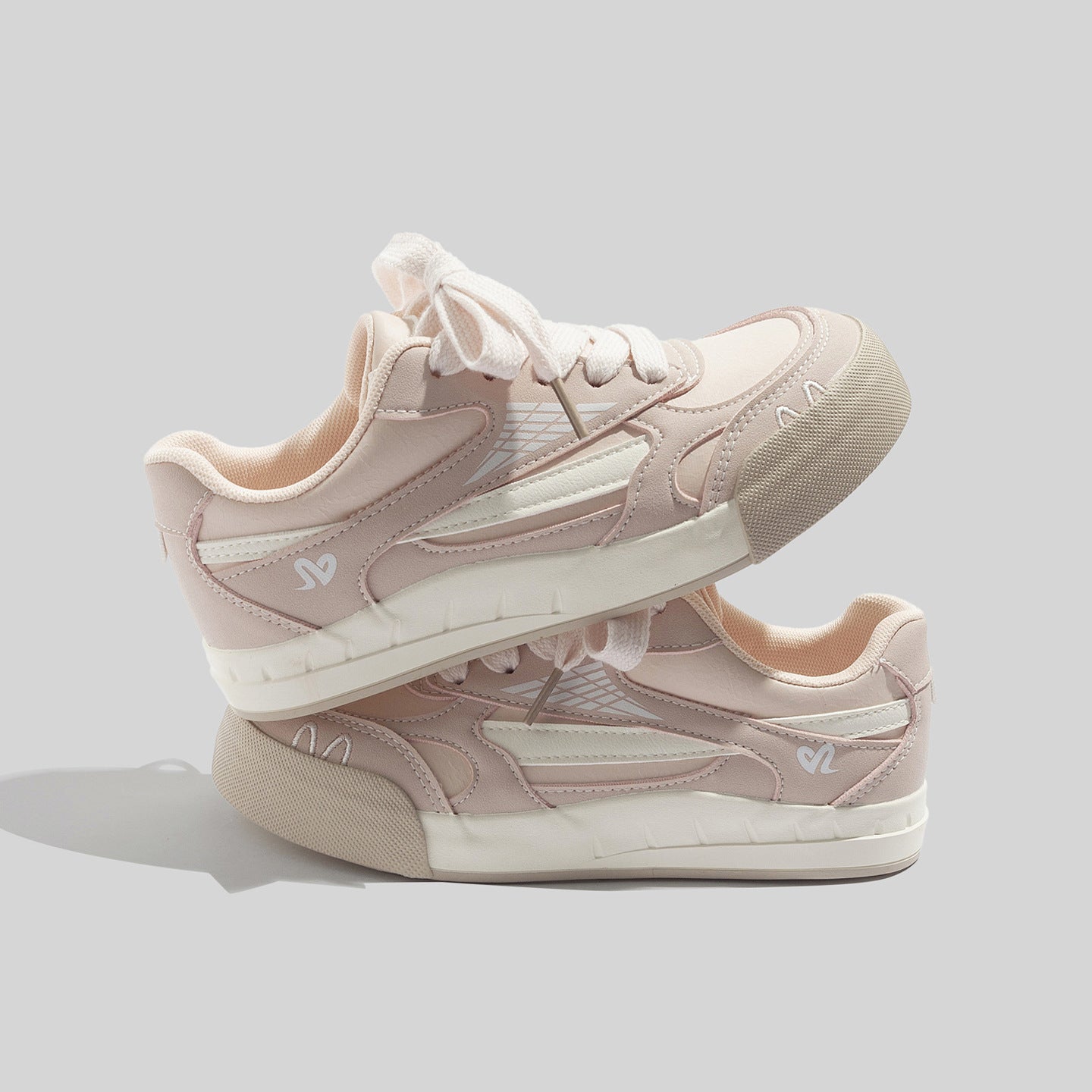 Damen Sportliche Komfort-Sneaker mit atmungsaktiver Mesh-Oberfläche und dämpfender Sohle