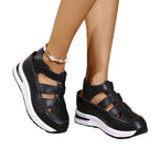Damen Bequeme Lauf- und Freizeitschuhe mit praktischen Riemen R&B