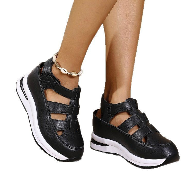 Damen Bequeme Lauf- und Freizeitschuhe mit praktischen Riemen R&B