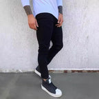 Herren Slim Fit Jeanshose