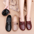 Damen Komfortable Ballerinas mit dekorativem Knotendesign R&B