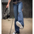 Damen Flared Jeans im Vintage-Stil
