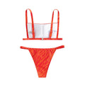 Damen Bikiniset mit trendigem Schnitt und sportlichen Details R&B
