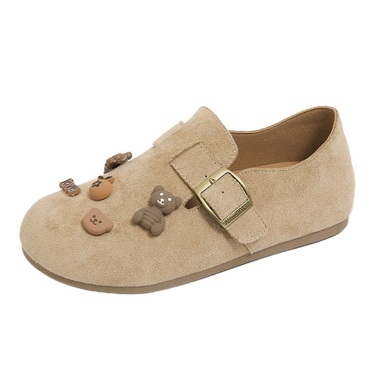 Damen Clogs mit süßem Tiermuster und modischem Verstellriemen R&B