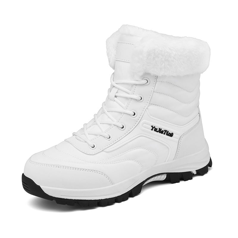 Damen Winterstiefel mit rutschfester Sohle und warmem Futter R&B