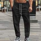 Herren modische Sweatpants mit strukturiertem Design und praktischen Taschen