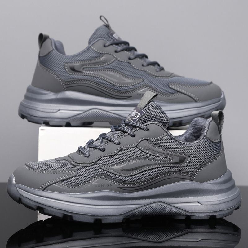 Damen Sportliche Laufschuhe mit atmungsaktiver Mesh-Oberfläche und stoßdämpfender Sohle R&B