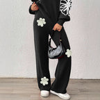 Damen Weite Strickhose R&B