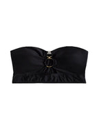 Damen Bandeau-Bikini-Oberteil mit elegantem Ringdetail R&B