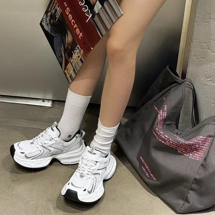 Damen Sportliche Laufschuhe mit atmungsaktivem Obermaterial und dämpfender Sohle R&B