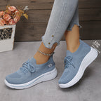 Damen Sportliche Sneakers mit elastischem Kragen und atmungsaktiver Mesh-Oberfläche R&B