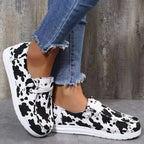 Damen Slip-On Freizeitschuhe mit atmungsaktivem Obermaterial R&B