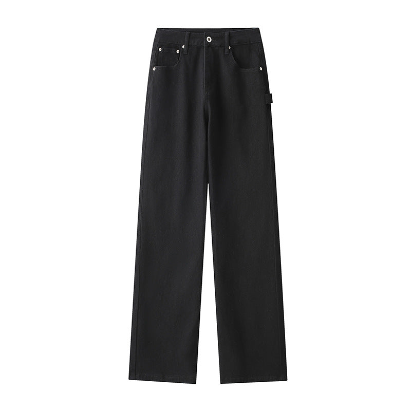 Herren Weitgeschnittene Jeans mit hohem Bund und praktischen Taschen R&B