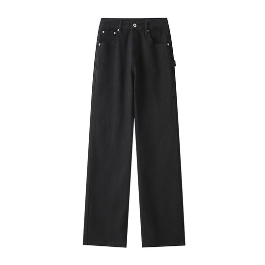 Herren Weitgeschnittene Jeans mit hohem Bund und praktischen Taschen R&B