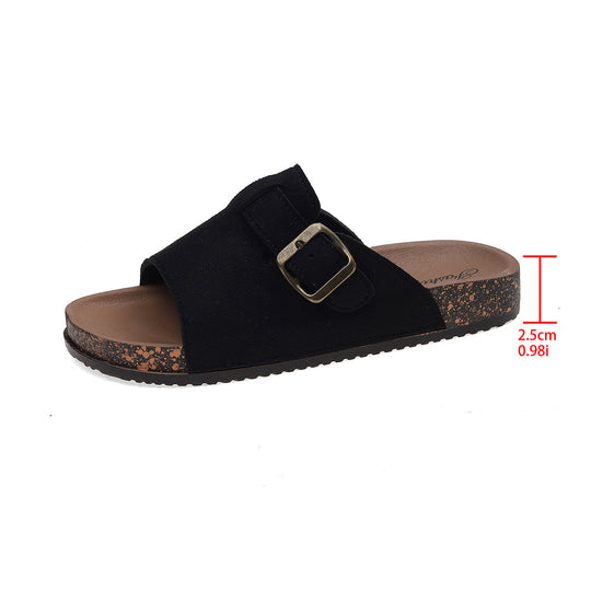 Damen Stilvolle Clogs mit verstellbarem Riemen und innenliegender Polsterung R&B