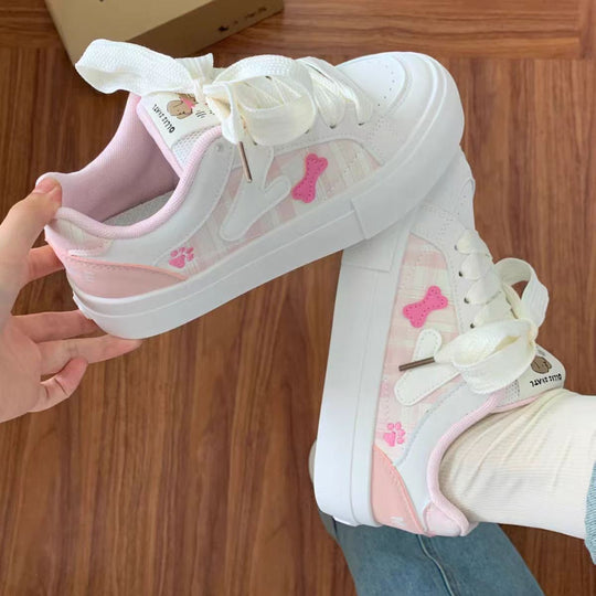 Damen Sportliche Sneakers mit verspieltem Tiermotiv und komfortabler Polsterung R&B