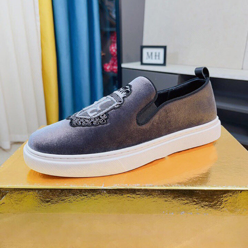 Damen Slip-On Sneakers mit modischem Zierdetail und gepolsterter Sohle R&B