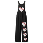 Damen Latzhose mit einzigartigem Herz-Motiv