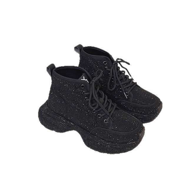 Damen Glitzernde Sneaker mit modischem Design R&B