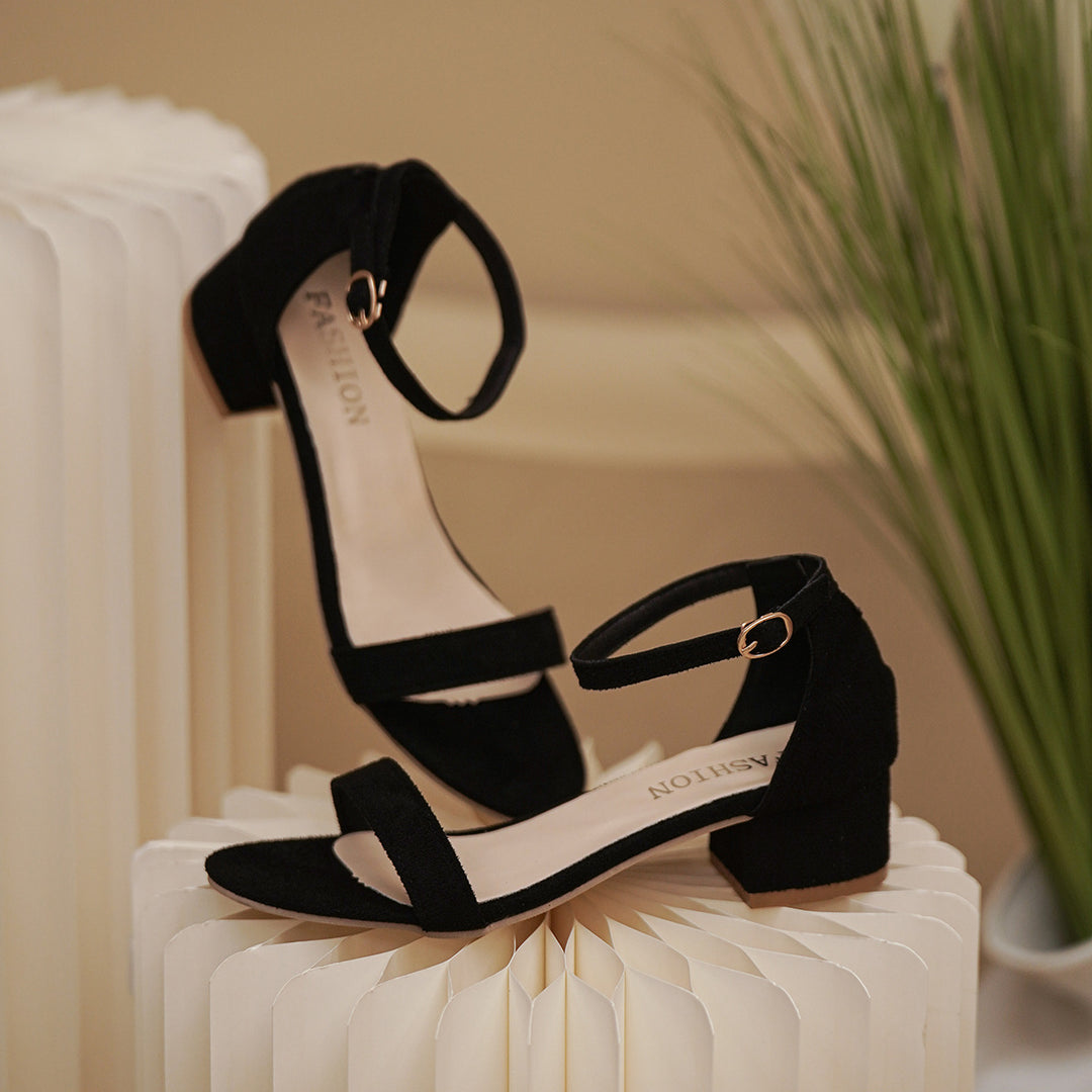 Damen Sandalen mit elegantem Riemendesign und komfortablem Blockabsatz R&B