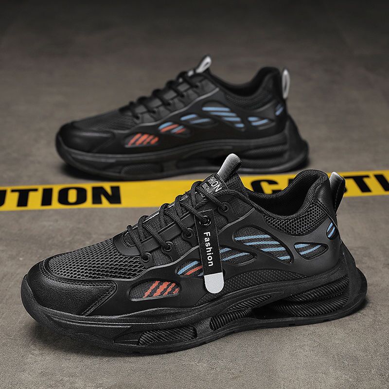 Damen Sportliche Sneakers mit atmungsaktiver Netzoberfläche und dämpfendem Sohlenprofil