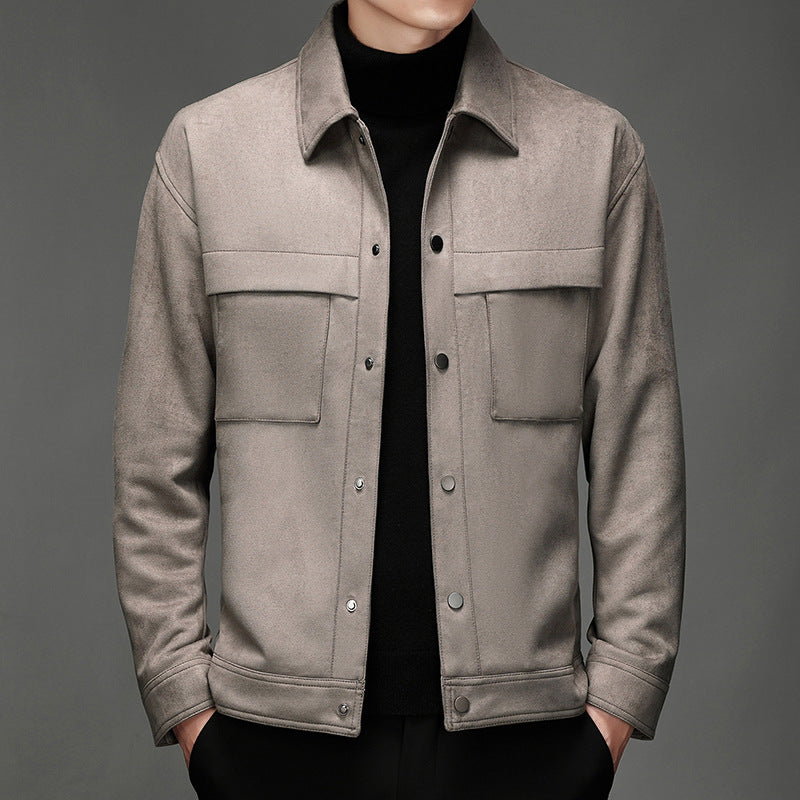 R&B | Elegante Wildleder-Jacke für Männer